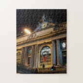 "Grote kerst in het midden" Jigzaag Puzzle Legpuzzel (Verticaal)