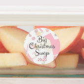 Grote kerst swap envelop / Kaart Stickers (Aangebracht)