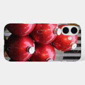 Grote kerstbal Ornamenten in NYC Case-Mate iPhone Case (Achterkant (horizontaal))