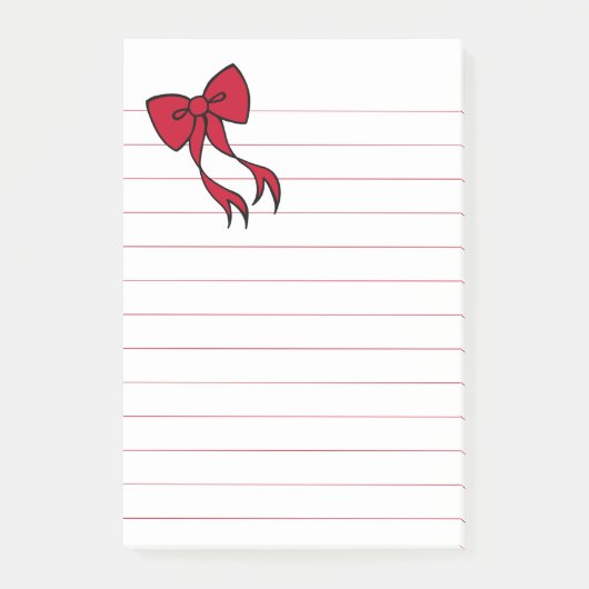 Grote Kerstboog Post It Notes Cadeau (Voorkant)