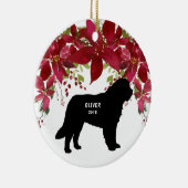 Grote kerstboom in de Pyreneeën Keramisch Ornament (Rechts)