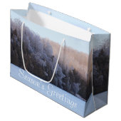 Grote kerstcadeau groot cadeauzakje (Voorkant Gekanteld)