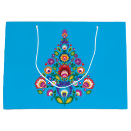 Grote kerstcadeau voor Folk met aangepast bericht Groot Cadeauzakje