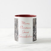 Grote kerstgrootvader mok (Midden)