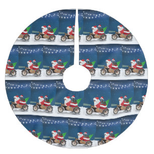 Grote kerstkerstkerstkerstkerstmankreet met dansho kerstboom rok