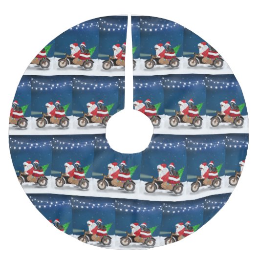 Grote kerstkerstkerstkerstkerstmankreet met dansho kerstboom rok (Voorkant)