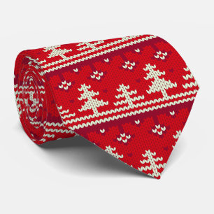 Grote kerstkeuken: kijk naar de rode kerstboom stropdas