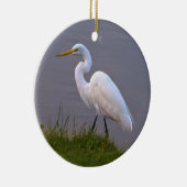 Grote kerstversiering keramisch ornament (Rechts)