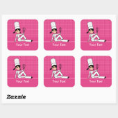 Grote Keuken Label Sticker (Vel)