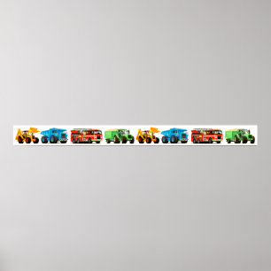 Grote Kinder bouwkunst Poster