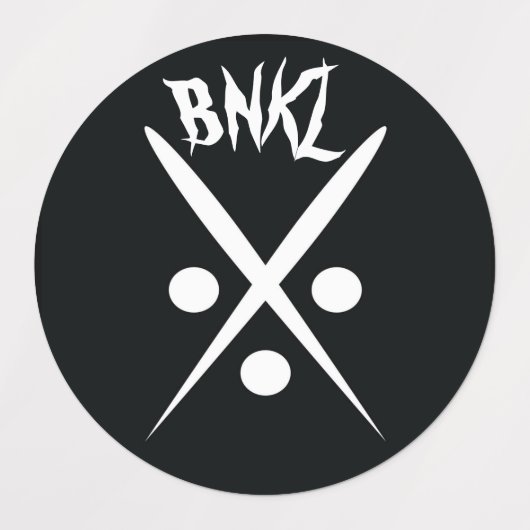 Grote kleefstof/waterdicht etiket labels (Design 1)