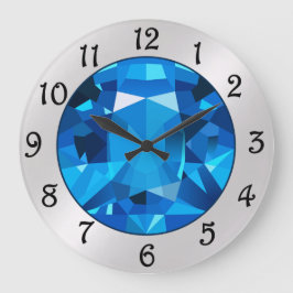 Grote klok in Sapphire