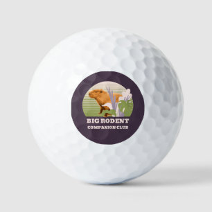 Grote Knaagdier Vrienden Club Capybara Golfballen