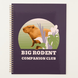 Grote Knaagdier Vrienden Club Capybara Planner