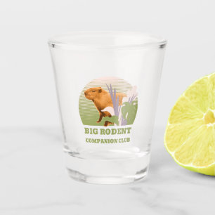 Grote Knaagdier Vrienden Club Capybara Shot Glas
