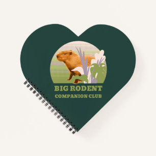 Grote Knaagdier Vriendenclub Capybara Notitieboek