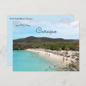  Grote Knip Beach Curacao Briefkaart (Voorkant / Achterkant)
