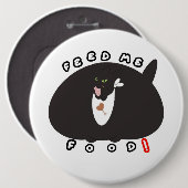 Grote knop - Salem de Salem Ronde Button 6,0 Cm (Voorkant /achterkant)