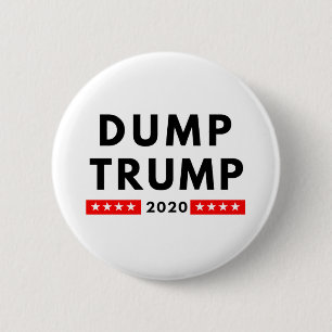 Grote knop Trump 2020 Ronde Button 5,7 Cm