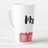 Grote koffie-Mok Latte Mok (Linkerhoek)