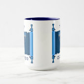 Grote koffie Mok Mikdash (Midden)