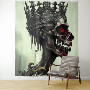 Grote koning wandkleed