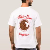 Grote kop van de Moon T-shirt (Achterkant)