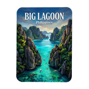 Grote Lagune Filipijnen Magneet
