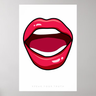 Grote lampen   Retro Pop art. Poster 60s 70s   Cit