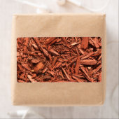 Grote landschapsleveraar met rode cedar etiket (Insitu)