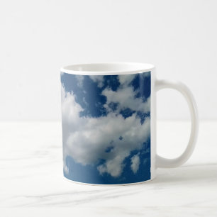 Grote, lange wolk koffiemok