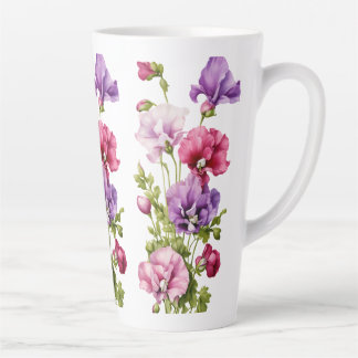 Grote Latte Mok - 17 oz | Elegant bloemenboeket