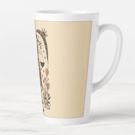 Grote Latte Mok Weegschaal Celestial Zodiac Art