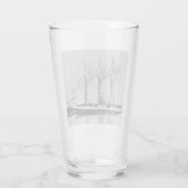 Grote Leren schoener Oliver H. Perry Glas (Achterkant)