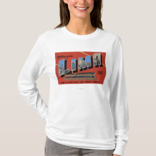Grote letters - Lima-locomotieven zijn de wereld T-shirt