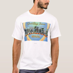 Grote letterscènes - groeten van 2 t-shirt