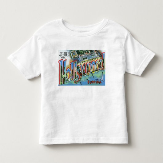 Grote letterscènes, groeten van 3 kinder shirts (Voorkant)