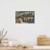 Grote letterscènes - Morehead City, NC Poster (Keuken)