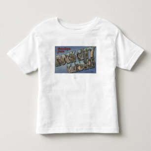 Grote letterscènes - Rock City Gardens, TN Kinder Shirts