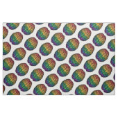 Grote LGBTQ Pride Rainbow Brain Vector Stof (Fat Quarter)
