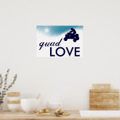 grote liefde voor de hemel poster (Keuken)