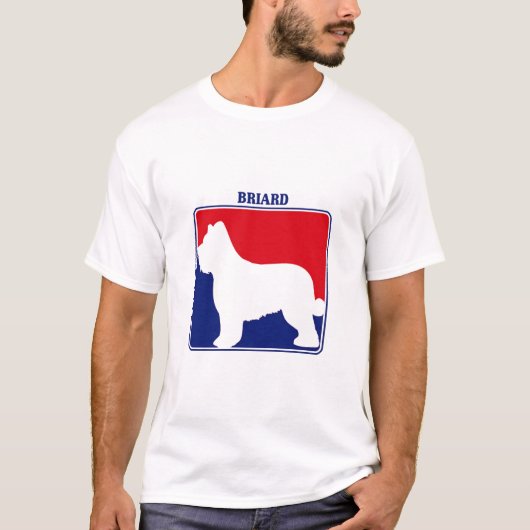 Grote Liga Briard t-shirt (Voorkant)