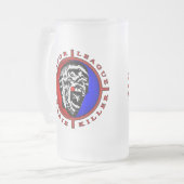 Grote Liga Zombie Killer Logo Mok (Voorkant links)