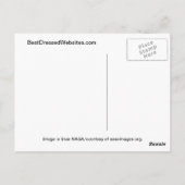 Grote Magellanic Cloud Briefkaart (Achterkant)