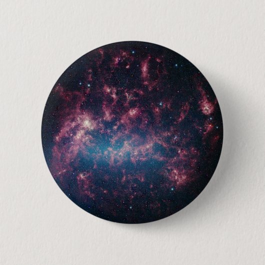 Grote Magellanic Cloud Ronde Button 5,7 Cm (Voorkant)