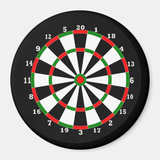 Grote Magneet - Dartboard Design (Voorkant)