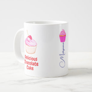 Grote magnetronbeker voor chocolade CupCakes Extra Grote Beker