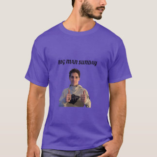 Grote Man zondag T-shirt