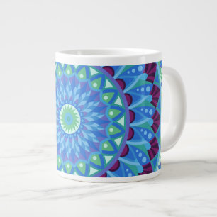 Grote Mandala Midnight Dreams Oversized Zen Extra Grote Beker