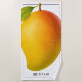 Grote Mango, Zoete Vrucht en Naam Strandlaken